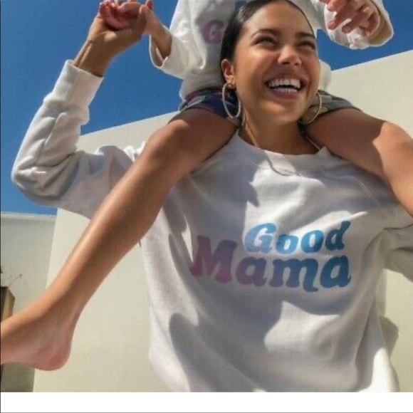 Good American Good Mama & All Good mommy & daughter matching sweatshirt - Picture 5 of 5